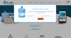Desktop Screenshot of payatdoor.com